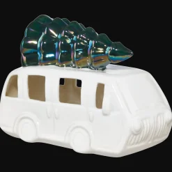 Online Light Up Ceramic Van With Tree Junior Decorative Accessories