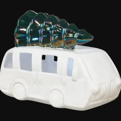 Online Light Up Ceramic Van With Tree Junior Decorative Accessories