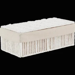 Linen Basket with Lid Storage Baskets & Hampers|Storage & Baskets