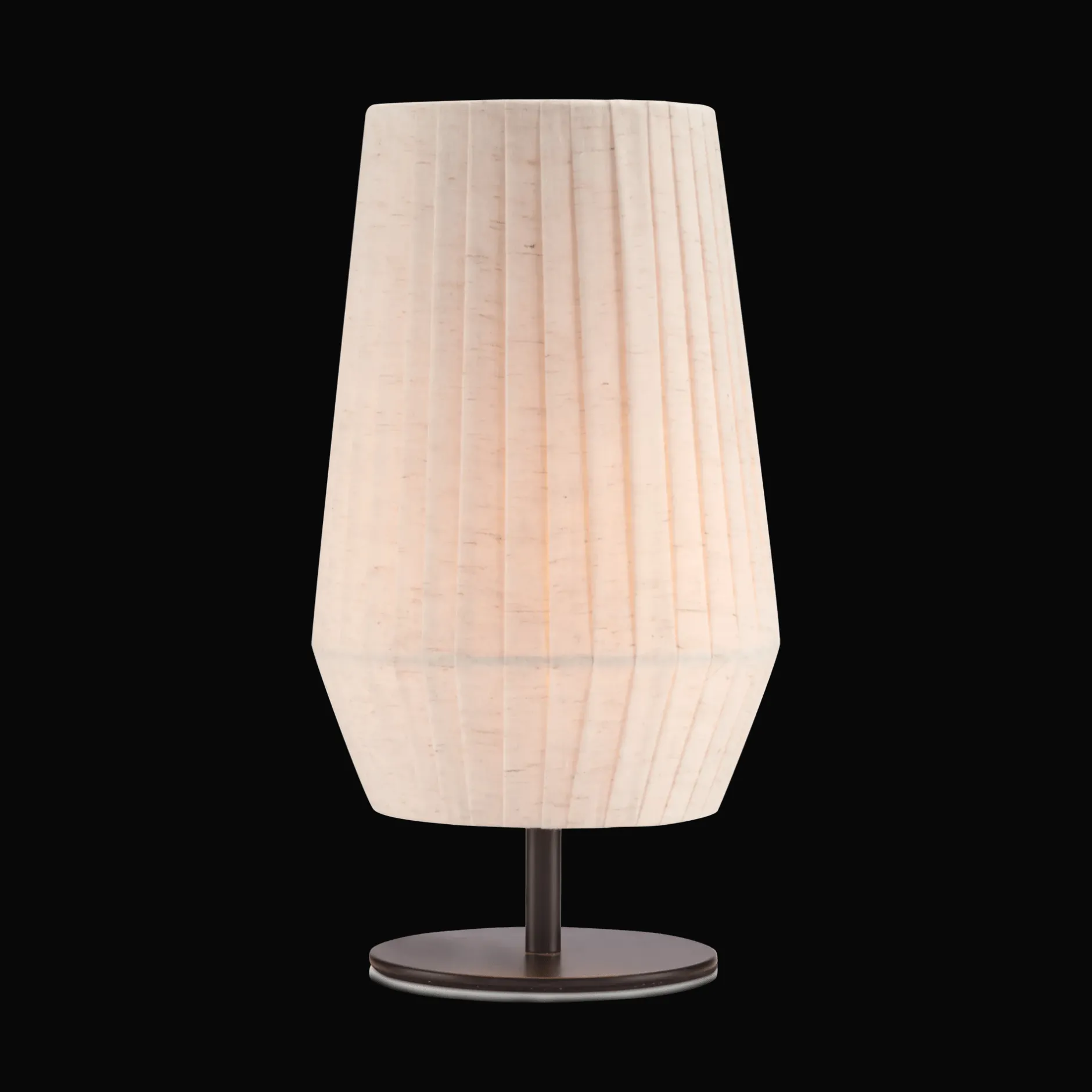 Sale Linen Table Lamp with Metal Base Table Lamps