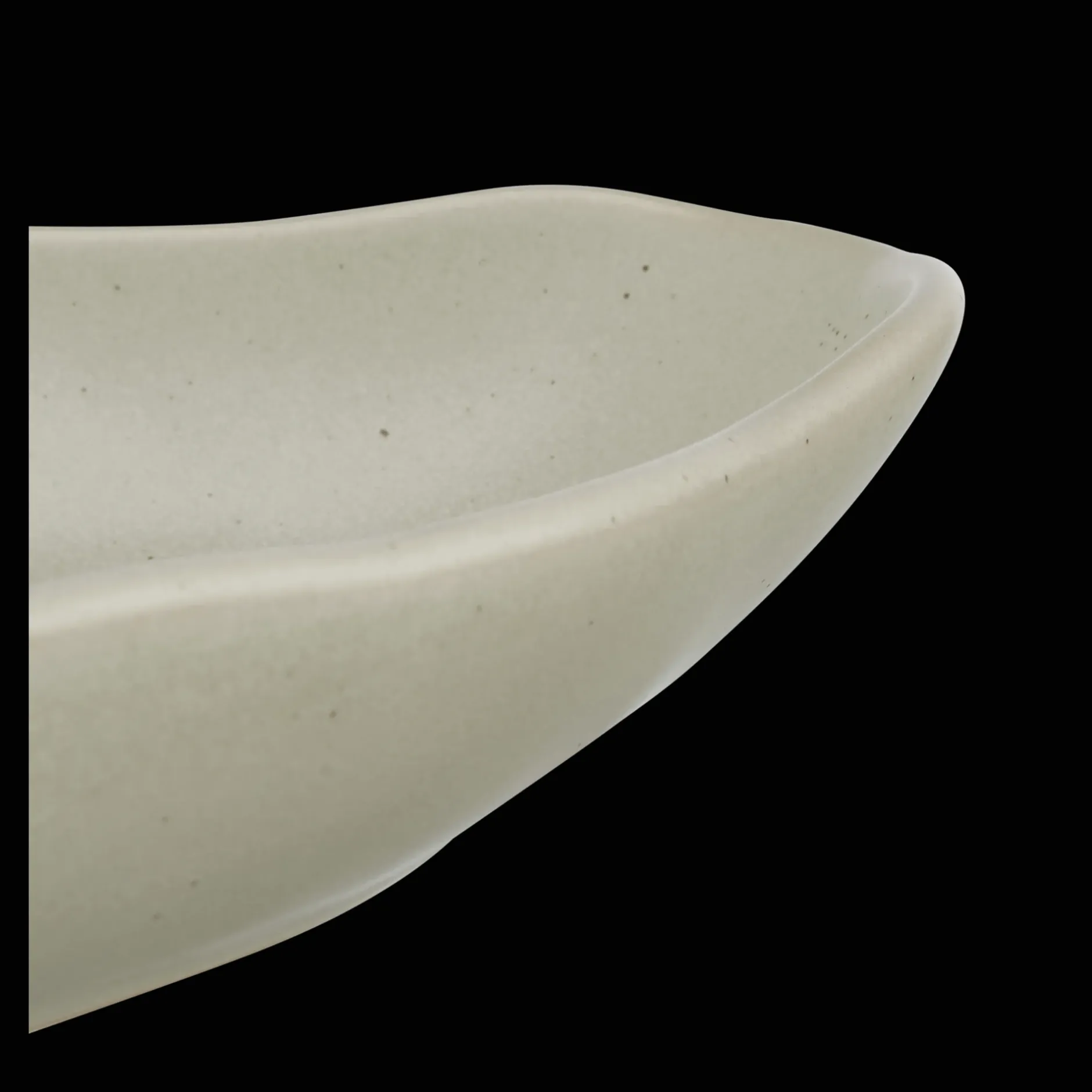 New Long Irregular Shaped Ceramic Plate Dinnerware