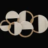 Discount Mango Wood Circles with Rope Wall Decorations