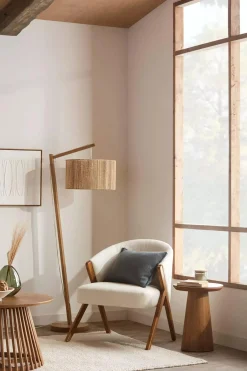 Mango Wood Hourglass Side Table Side Tables|Coffee Tables & Side Tables