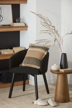 Mango Wood Hourglass Side Table Side Tables|Coffee Tables & Side Tables