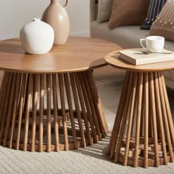 Outlet Mango Wood Openwork Side Table Side Tables|Coffee Tables & Side Tables
