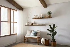 Clearance Mango Wood Pillar Candle Holder Home Decorative Items & Objects|Candles & Candle Stick Holders