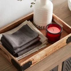 Clearance Mango Wood Tray Home Decorative Items & Objects