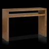 Outlet Mango Wood Veneer Console Table Furniture Accessories|Entryway & Console Tables