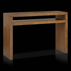 Outlet Mango Wood Veneer Console Table Furniture Accessories|Entryway & Console Tables