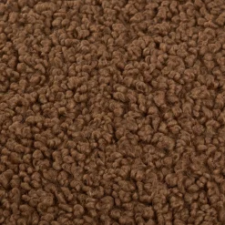 Sale Medium Brown Doodle Boucle Decorative Throw Pillow Decorative Throw Pillows