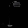 Outlet Metal Floor Lamp with Black Shade Floor Lamps