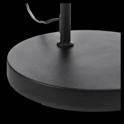 Outlet Metal Floor Lamp with Black Shade Floor Lamps