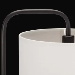 Discount Metal Floor Lamp with White Shade Floor Lamps