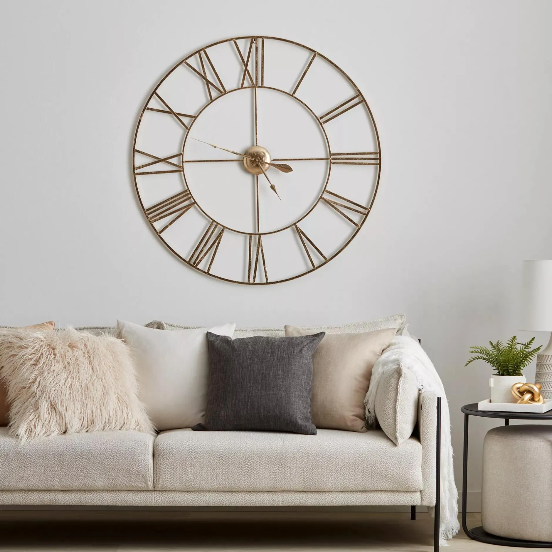 New Metal Wall Clock Wall Decorations