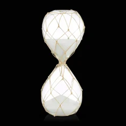 Discount 30-Minute Decorative Hourglass with White Sand 7 x 20 cm. Home Decorative Items & Objects