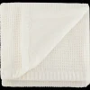 Nano Waffle Lined Throw Decorative Throws & Blankets