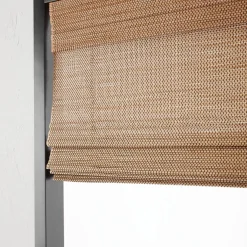 Online Natural & Black Cordless Bali Shade Window Blinds & Shades