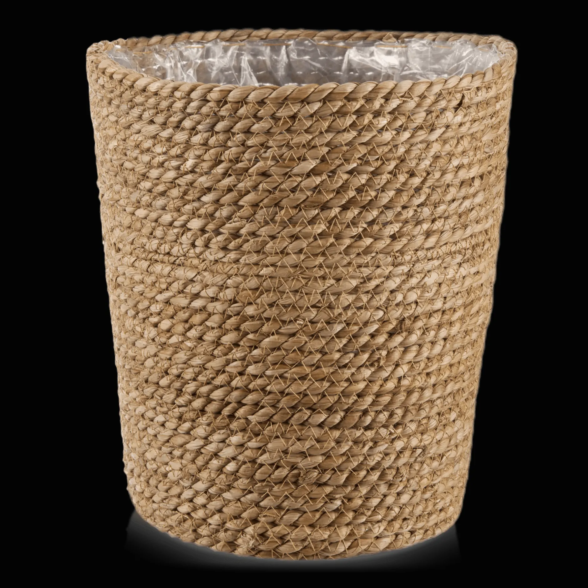 Hot Natural Fiber Waste Bin Storage Baskets & Hampers|Storage & Baskets