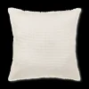 Best Natural Kristia Decorative Waffle Pillow Decorative Throw Pillows