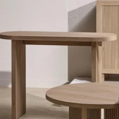 Natural Wood Console Consoles