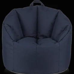 Online Navy Canvas Bean Bag Junior Bedroom Furniture