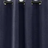 Hot Navy Dion Blackout Curtain Sheer Curtains & Window Sheer Panels|Blackout Window Curtains