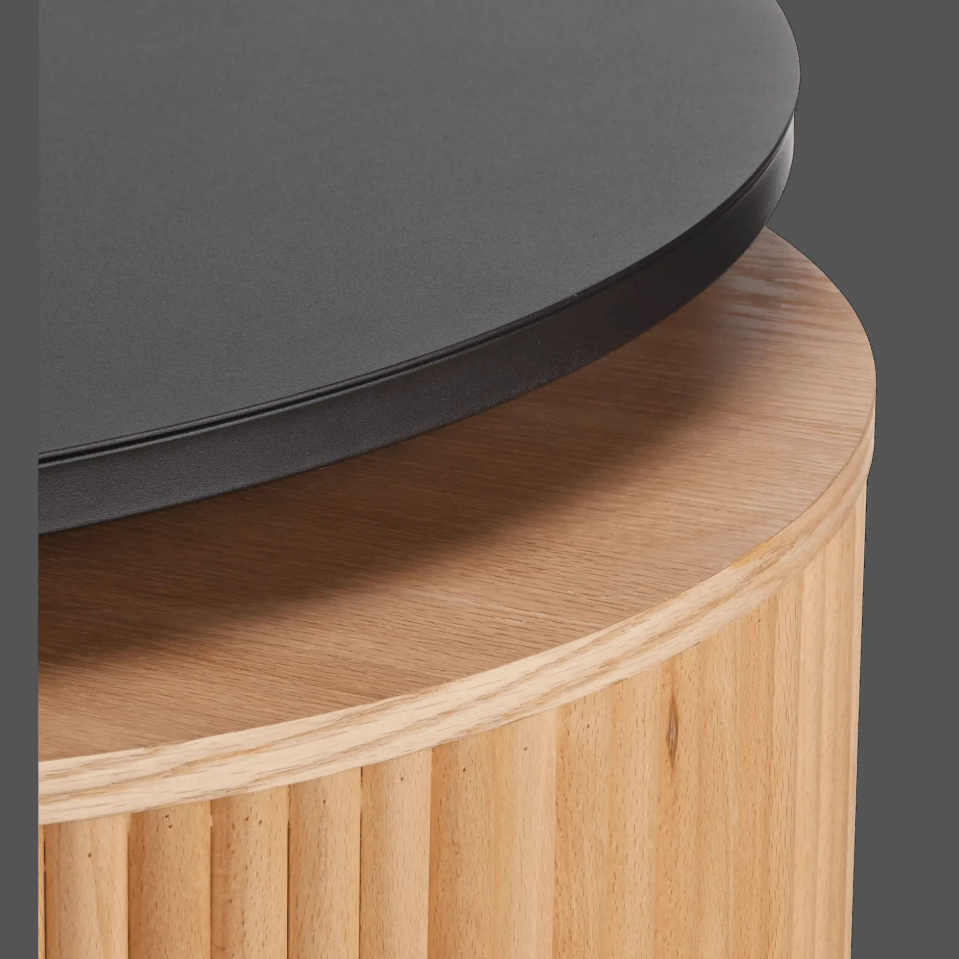 Best Nesting Coffee Table - Black Metal and Natural Wood Coffee Tables|Coffee Tables & Side Tables