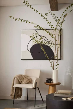 Online Neutral Oval Abstract Painted Canvas Oil Paintings