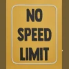 Sale No Speed Limit Neon Wall Art Junior Wall Decor & Mirrors