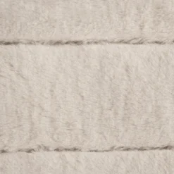 Sale Oatmeal Cougar Faux Fur Throw Decorative Throws & Blankets