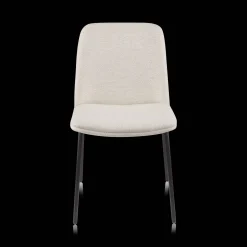 Sale Oatmeal Fabric and Metal Dining Chair Furniture Accessories|Dining Chairs