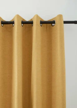 Sale Ochre Dion Blackout Curtain Blackout Window Curtains|Sheer Curtains & Window Sheer Panels