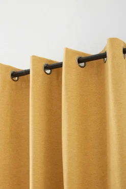 Sale Ochre Dion Blackout Curtain Blackout Window Curtains|Sheer Curtains & Window Sheer Panels