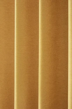 Sale Ochre Dion Blackout Curtain Blackout Window Curtains|Sheer Curtains & Window Sheer Panels