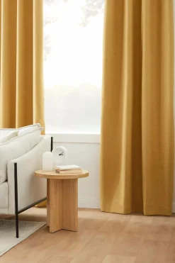 Sale Ochre Dion Blackout Curtain Blackout Window Curtains|Sheer Curtains & Window Sheer Panels
