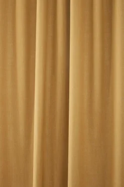 New Ochre Taha Rod Pocket Back Tab Blackout Curtain Sheer Curtains & Window Sheer Panels|Blackout Window Curtains