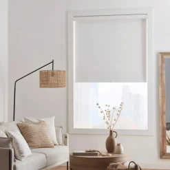 Discount Off White Chita Cordless Blackout Roller Shade Window Blinds & Shades