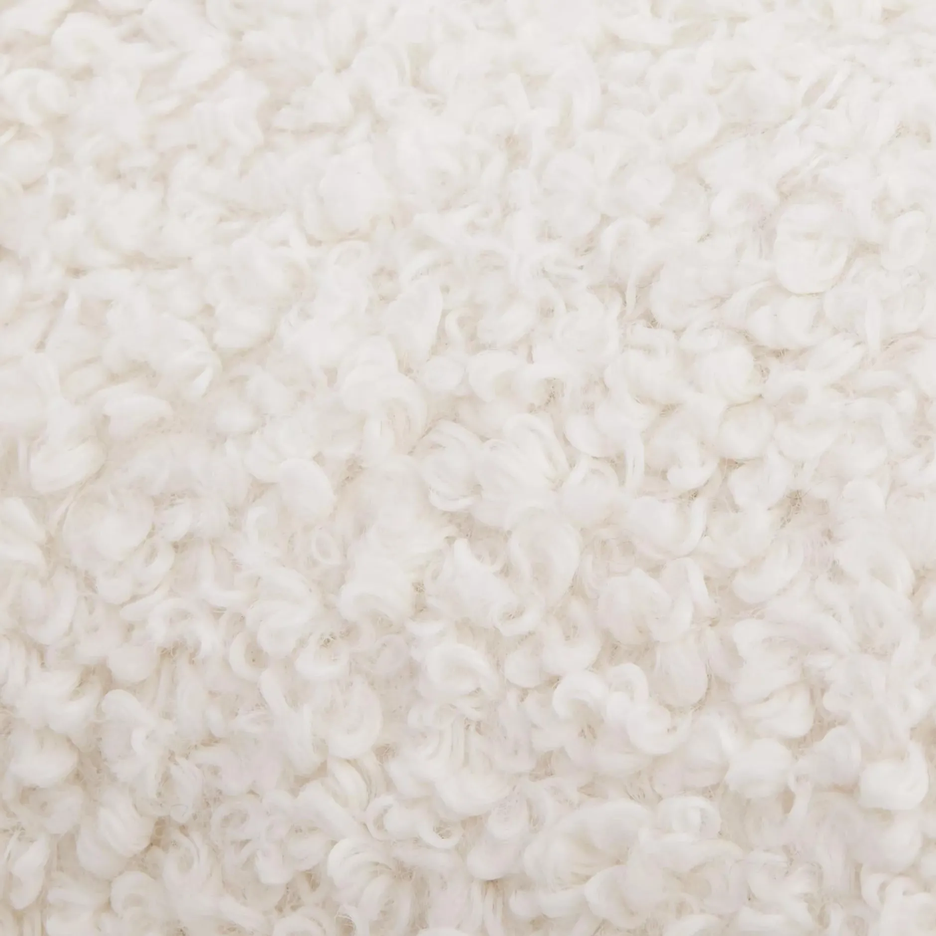 Sale Off White Doodle Boucle Lumbar Throw Pillow Decorative Throw Pillows