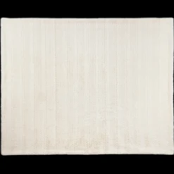 Off White Ellyn Faux Fur Throw Decorative Throws & Blankets