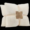 Clearance Off White Set of 2 Ellyn Decorative Pillow Decorative Throw Pillows
