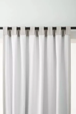Clearance Off White Taha Rod Pocket Back Tab Blackout Curtain Sheer Curtains & Window Sheer Panels|Blackout Window Curtains