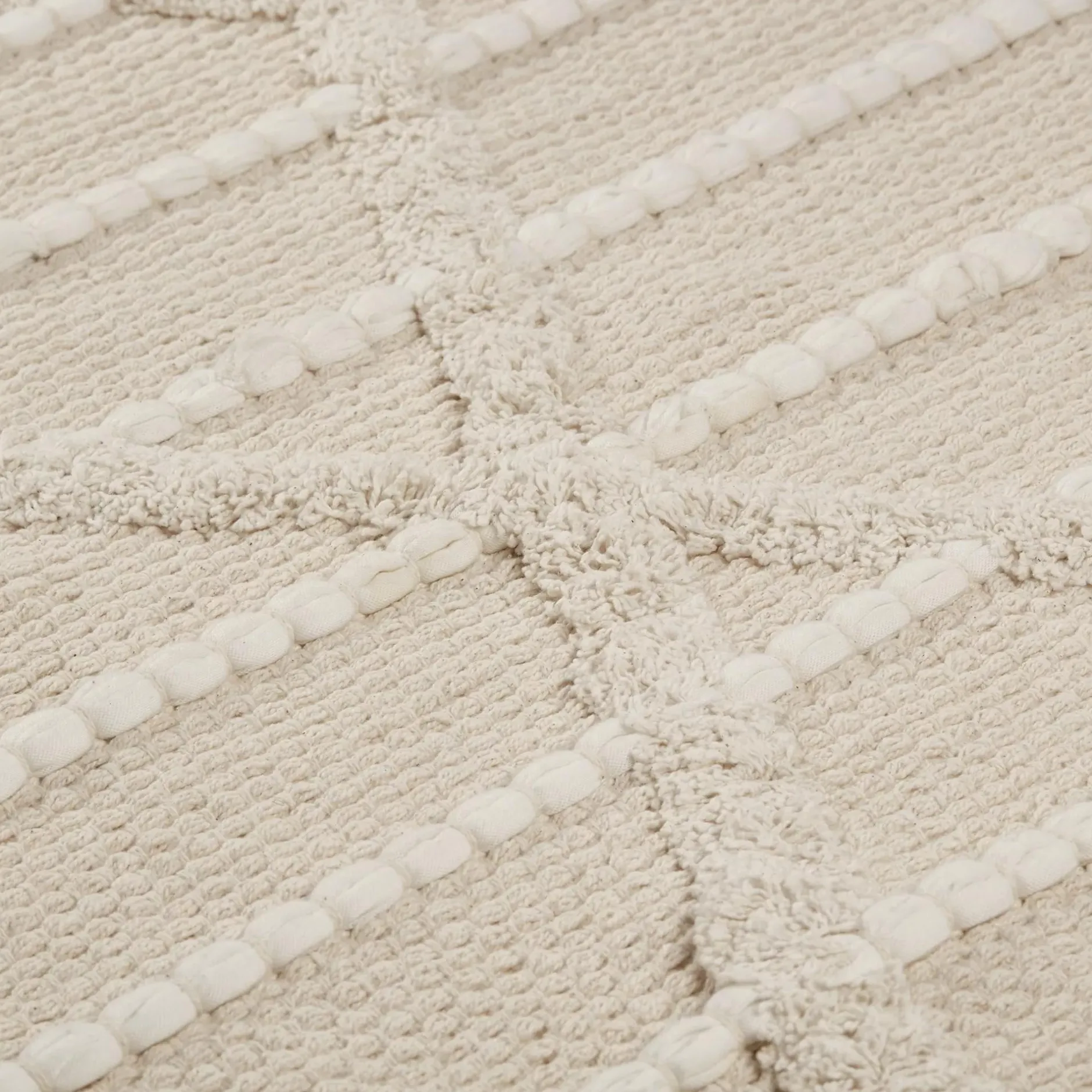 Off White Wiley Cotton Rug Rugs