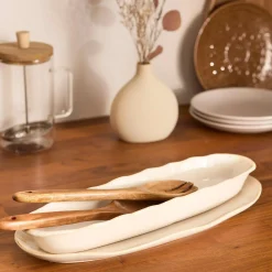New Oval Ceramic Plate Dinnerware|Kitchen & Dining Accessories