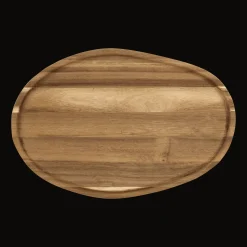 Discount Oval Wood Tray Home Decorative Items & Objects