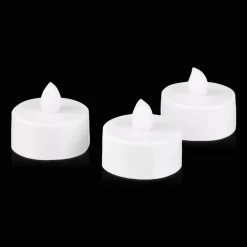 Online 6-Pack LED Tea Lights Candles & Candle Stick Holders