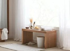 Hot Pampas Bouquet in Vase Artificial Plants