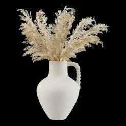 Best Pampas in Vase With Handle Artificial Plants