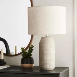 Online Patterned Ceramic Table Lamp Table Lamps
