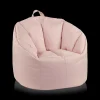 New Pink Canvas Bean Bag Junior Bedroom Furniture