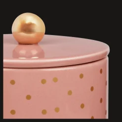 Clearance Pink Ceramic Jar Junior Decorative Accessories